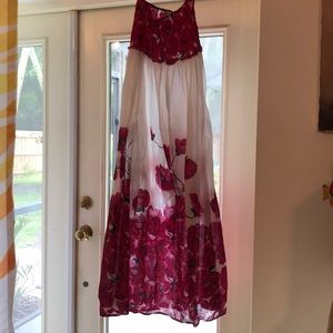 Magenta Poppy Dress